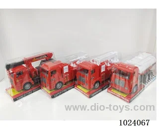 Inertia car 4sets mixed loading in PVC cover