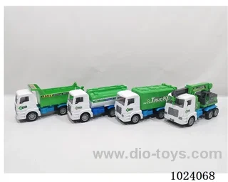 Inertia car 4sets mixed loading in opp bag