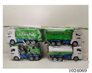 Inertia car 4sets mixed loading in pp bag with header