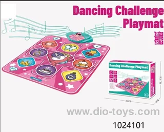 dancing challenge playmat