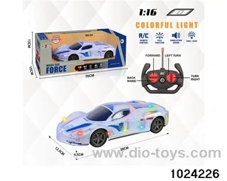 4ch RC car W L/M in window box