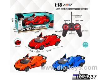 1:18 5ch RC car with light in window box(Package Electricity)