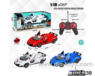 1:18 5ch RC car with light in window box(Package Electricity)