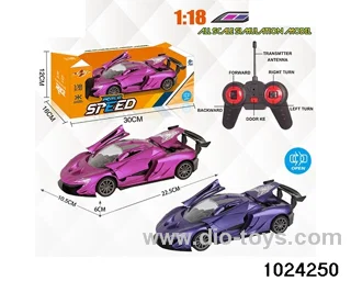 1:18 5ch RC car with light in window box(No package electricity)