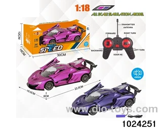 1:18 5ch RC car with light in window box(Package Electricity)
