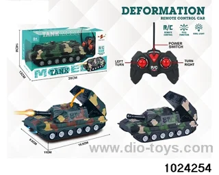 RC deformation tank in window box(Package Electricity)