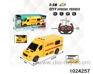 1:18 4ch RC car W L/M in window box(No package electricity)