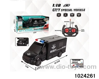 1:18 4ch RC car W L/M in window box(No package electricity)