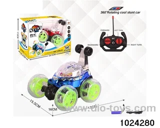 Stunt Dump Truck W L/M in window box(Package Electricity)