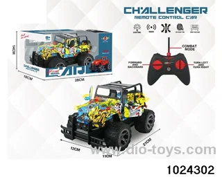 5ch RC car in window box