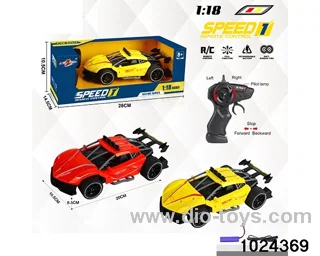 1:18 2.4G 4ch RC car in window box(Package Electricity)