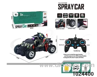 RC car in window box