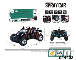 RC car in window box