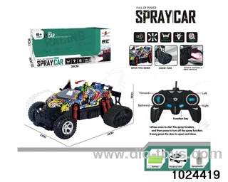 RC car in window box