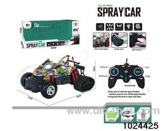 RC car in window box