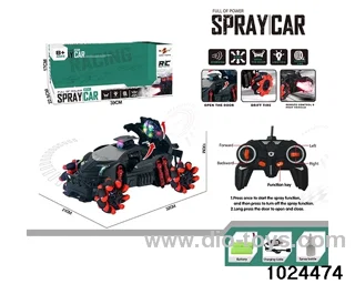 RC car in window box