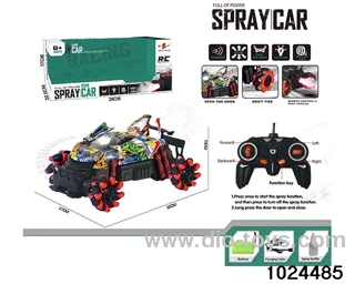 RC car in window box