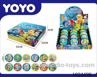 12pcs yoyo  4color mixed loading in display box