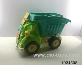 beach toys in paper card