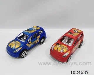 pull back car in opp bag