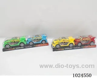 pull back car in pvc cover