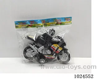 Inertia motorcycle in opp bag