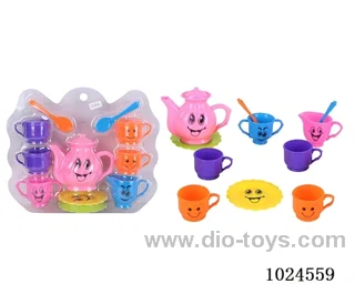Tea set in high frequency