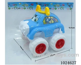 Inertia car in opp bag