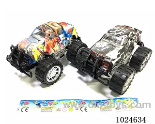 Inertia car in opp bag