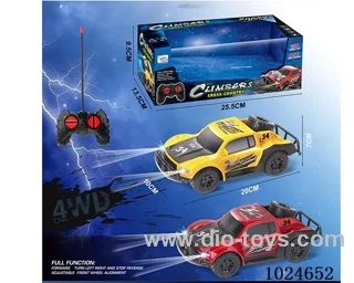 1:20 4ch RC car with light not include battery 2color mixed loading in window box
