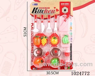 kitchen set in blister card