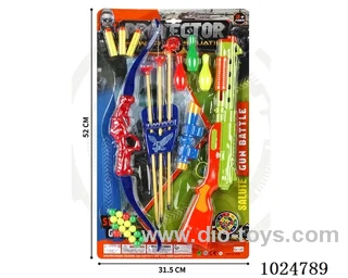 gun toys in blister card