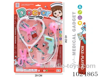 doctor set in blister card