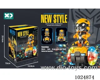 Electric universa car with light&music in color box