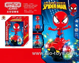 Electric universa car with light&music in color box