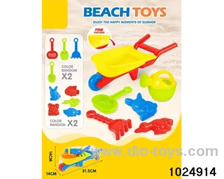 6pcs Beach Cart in Net bag