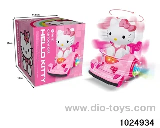 KT cat stunt rotating kart in color box