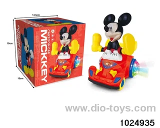 Mickey electric universal go-kart in color box