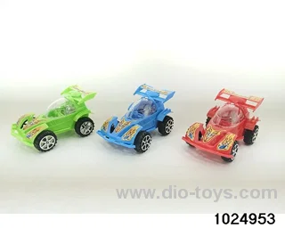 Pull wire light car in opp bag
