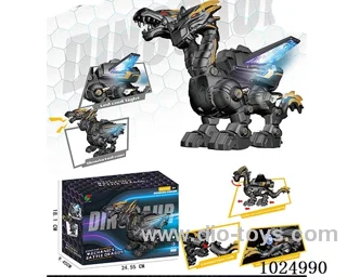 Electric dragon in color box