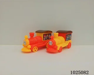 pull line toys with 3D light in opp bag