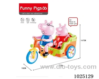 Electric car with light &music in color box