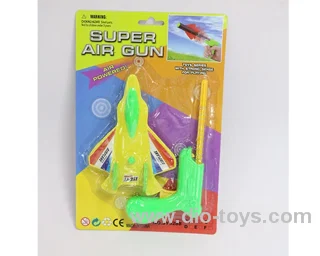 Ejection aircraft in blister card