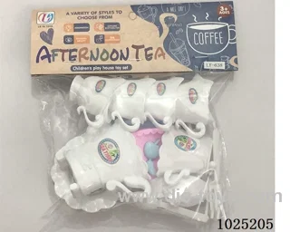 Tea set in PVC bag