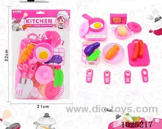 kitchen set  in PVC bag with header