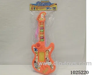 guitar in PVC bag with header
