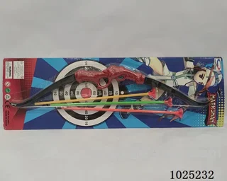 Bow and arrow in blister
