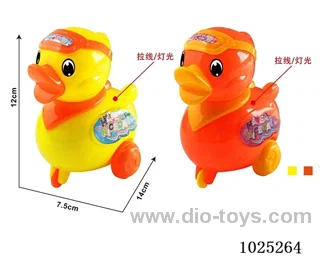 pull line duck in opp bag