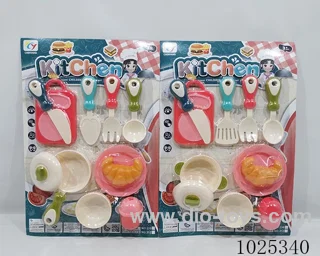 kitchen set in blister card