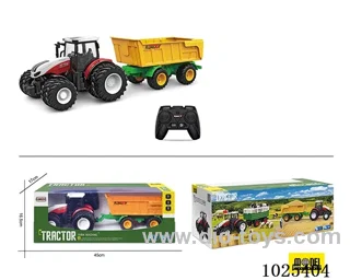 Remote farmer Dump Trailer include USB battery  in Window box